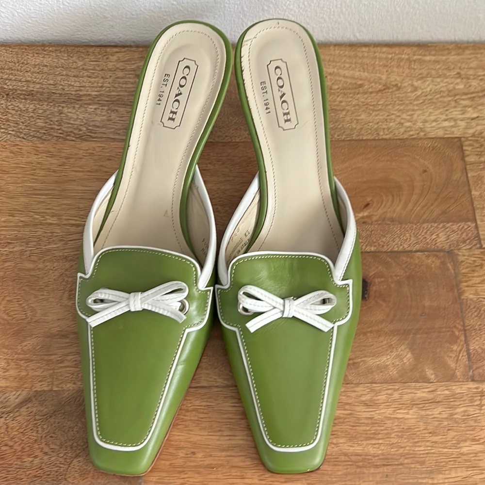 Coach mules - size 9 1/2 - NEW